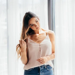 Tiny Initial Necklace Gold Rose Silver Letter Name