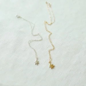 Sunburst Necklace Gold Silver Hand Carved Wabi Sabi