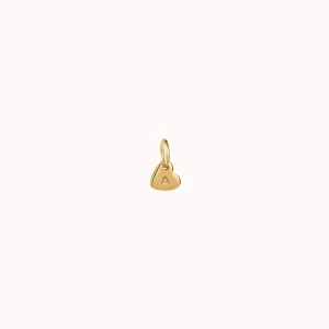 Cleo Initial Heart Charm Add Dainty + Minimalist