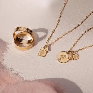 Cleo Initial Heart Charm Add Dainty + Minimalist