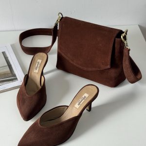 Leopard Mules Women Unique Handmade Slip Shoes Barefoot