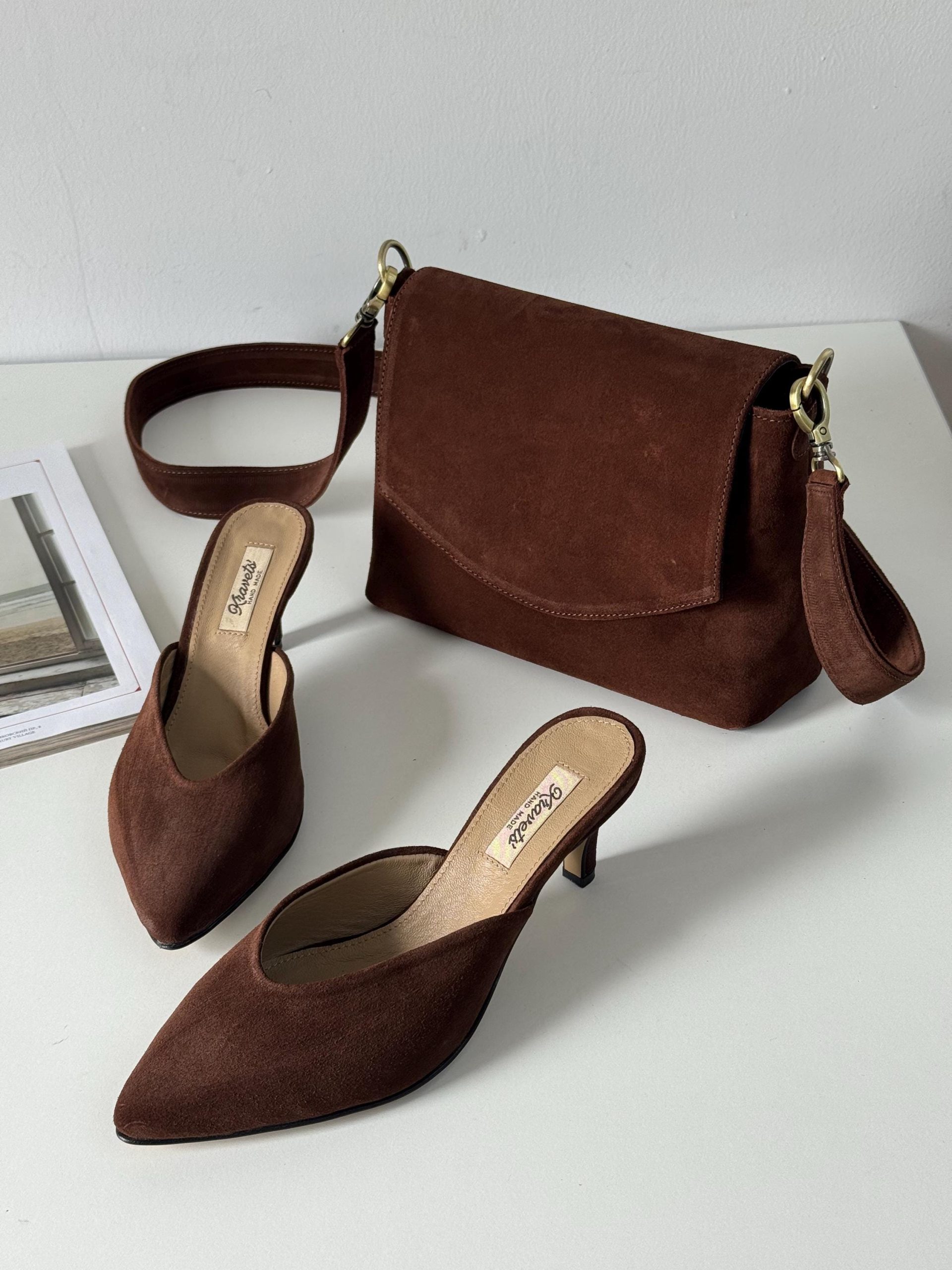 Leopard Mules Women Unique Handmade Slip Shoes Barefoot