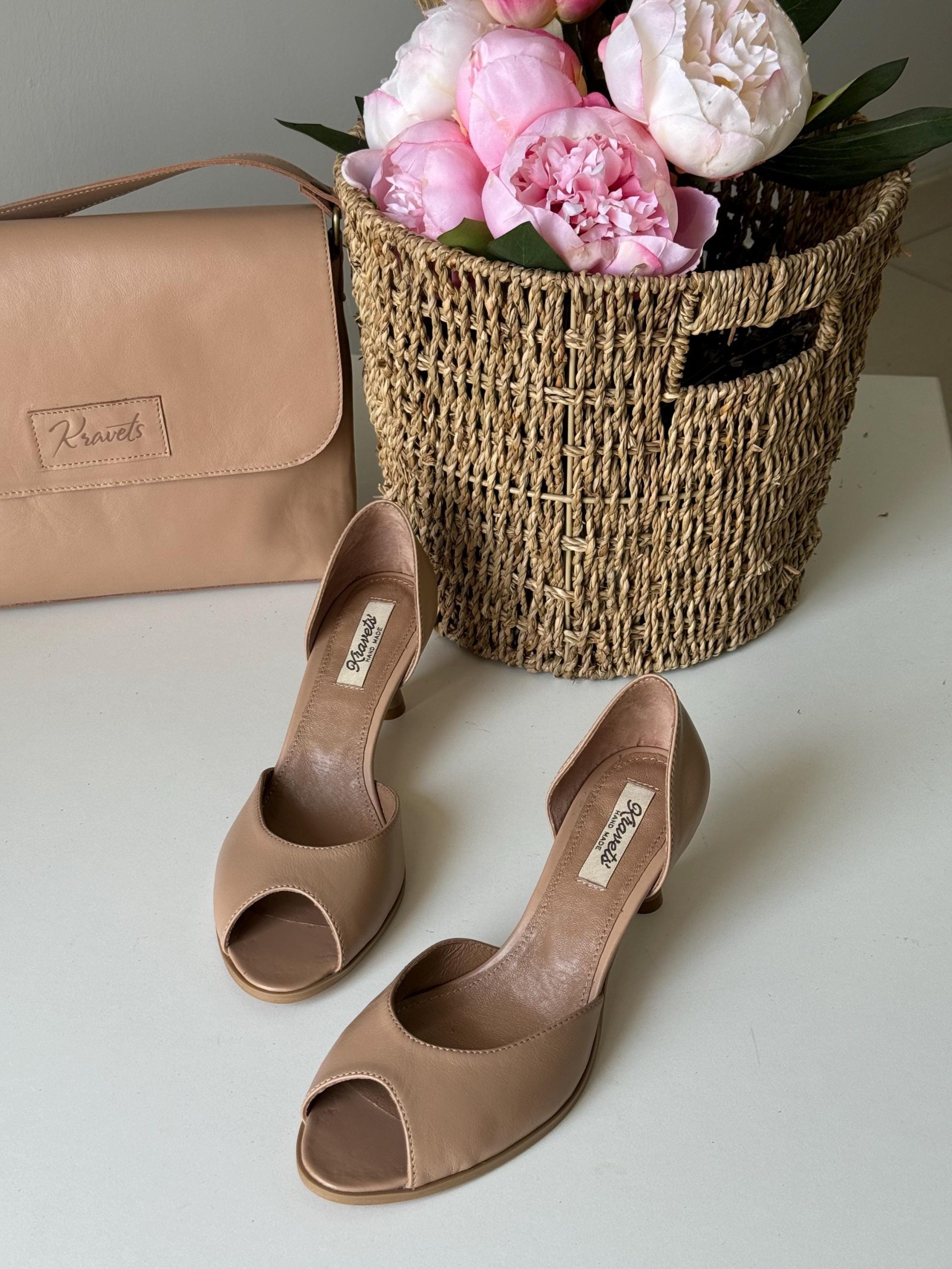 Red Suede Shoes Women’s Comfortable Low Heel Footwear