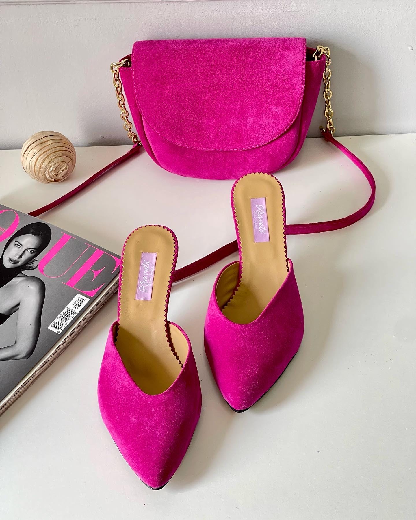 Leopard Mules Women Unique Handmade Slip Shoes Barefoot