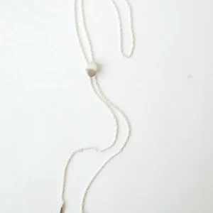 Silver Ascent Bolo Tie Necklace