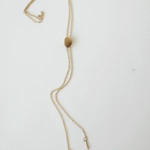 Gold Ascent Bolo Tie Necklace