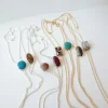 Ready To Ship Bolo Tie Necklaces With Stones