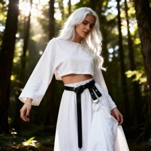 Leather Skirt Hikes Hike Belt Medieval With Renaissance