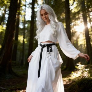 Leather Skirt Hikes Hike Belt Medieval With Renaissance